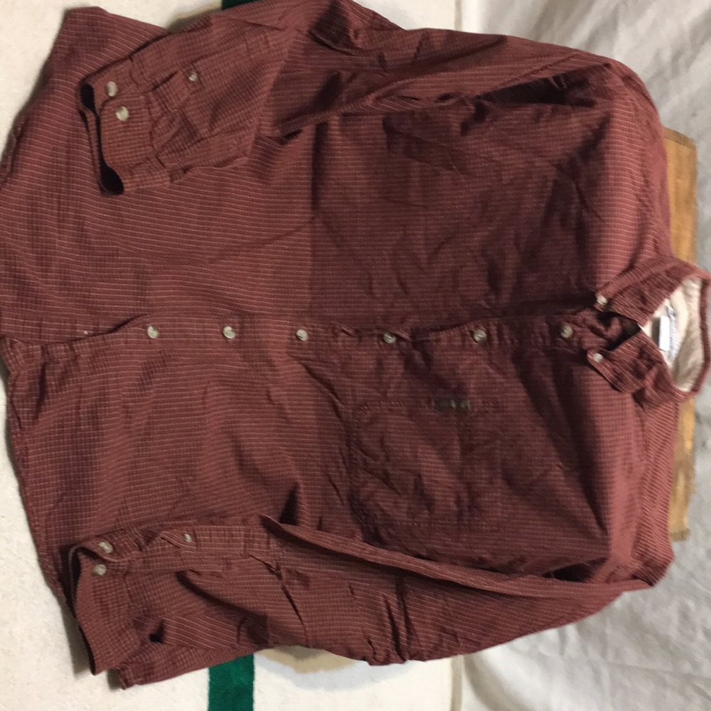 Columbia Mens cotton long sleeve shirt